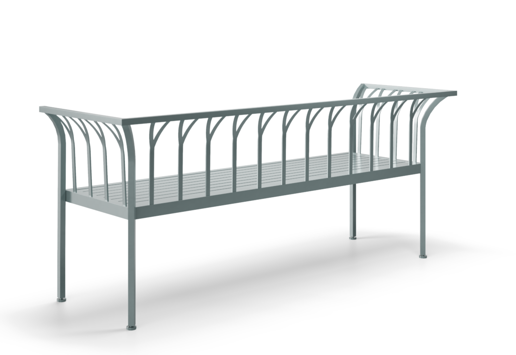 Cortesi Home Thayer Bank – Treibholz Mit Metallrahmen, 142x36x45 Cm